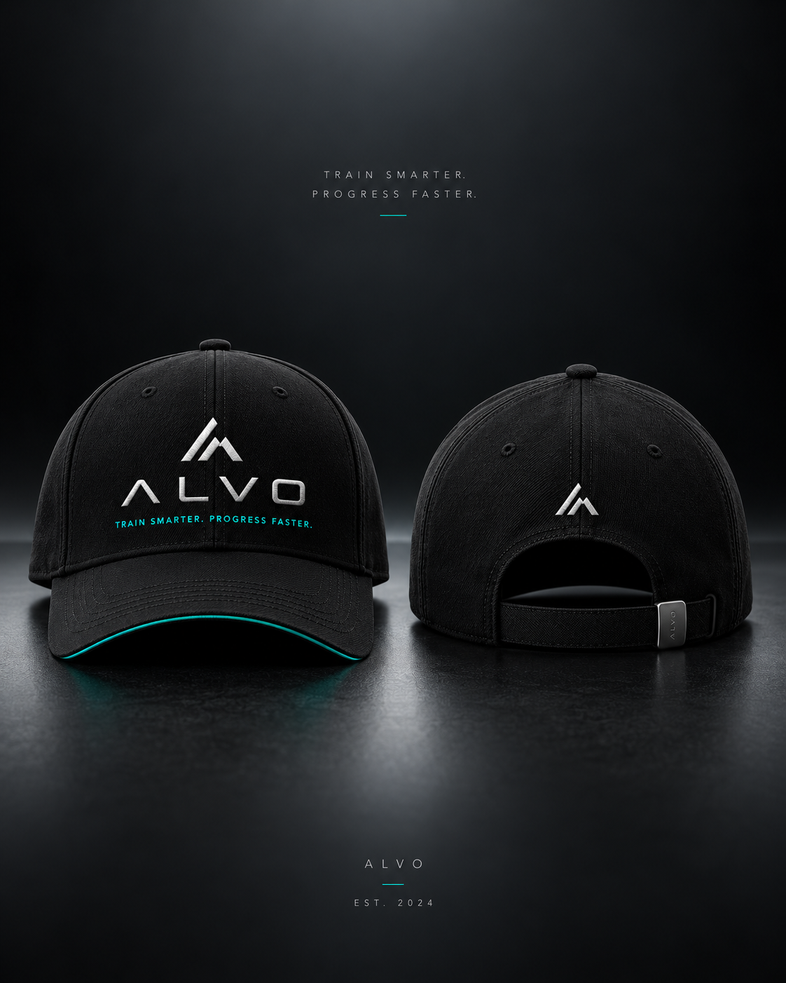 ALVO cap, front and back